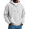 Men's Casual Solid Color Zipper Long Sleeve Hooded Sweatshirt, Everyday Zipper Casual Long Sleeve T-Shirt