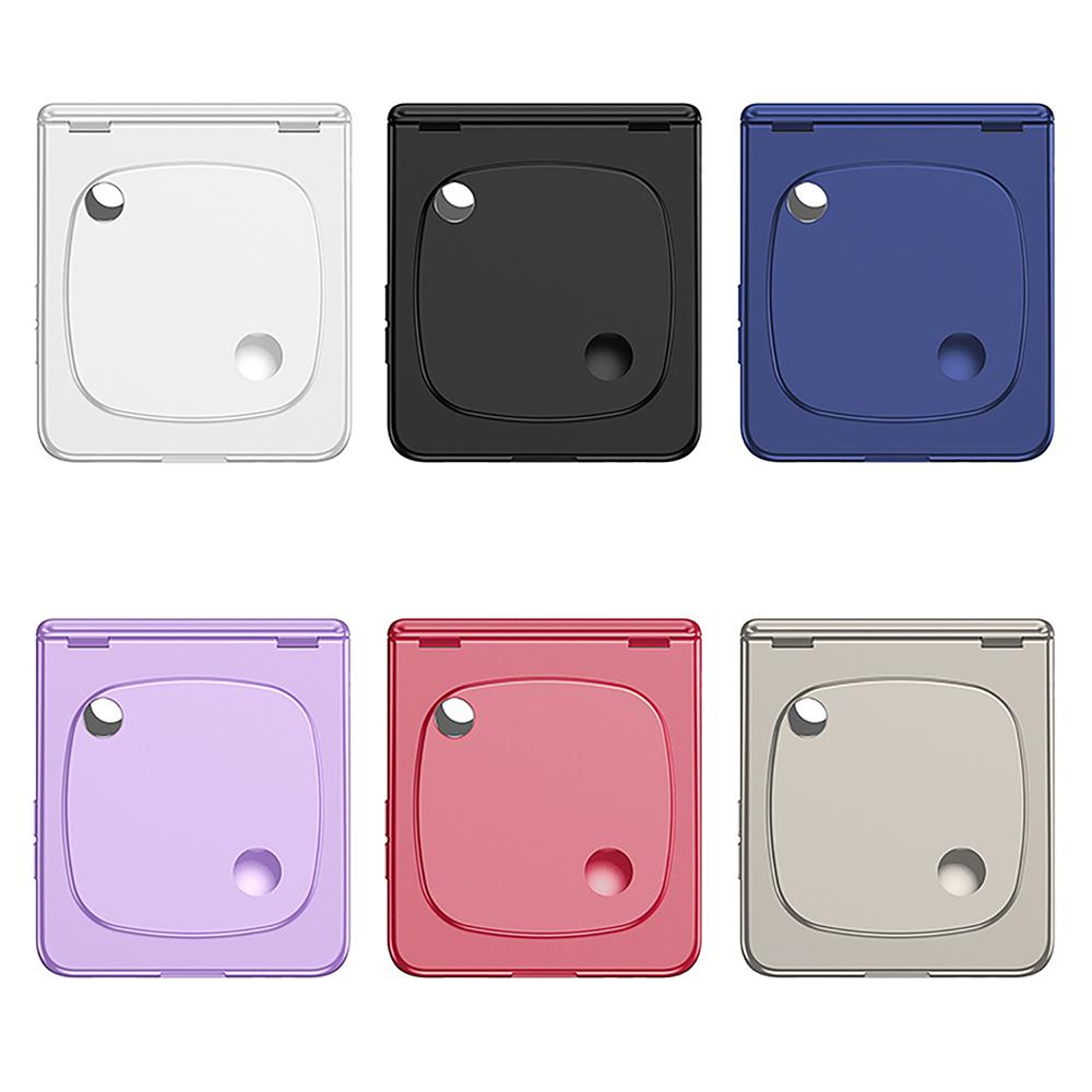 GKK For Samsung Galaxy Z Flip7 5G Case with Mirror Magnetic Folding Hinge PC Tempered Glass Phone Cove