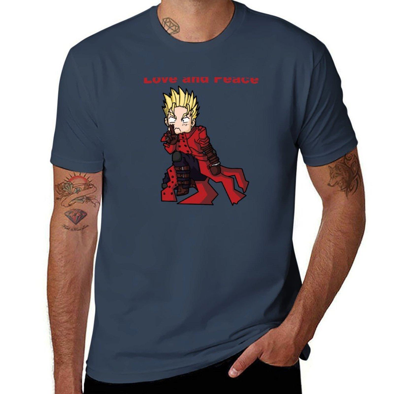 love and peace TShirt Comfortable Work Wear Tee S