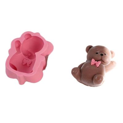 3D Bear Chocolate Baking Mold