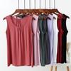 Women's Plus-Size Modal Loose-Fit Vest Sleeveless Summer Tank Top for Loungewear