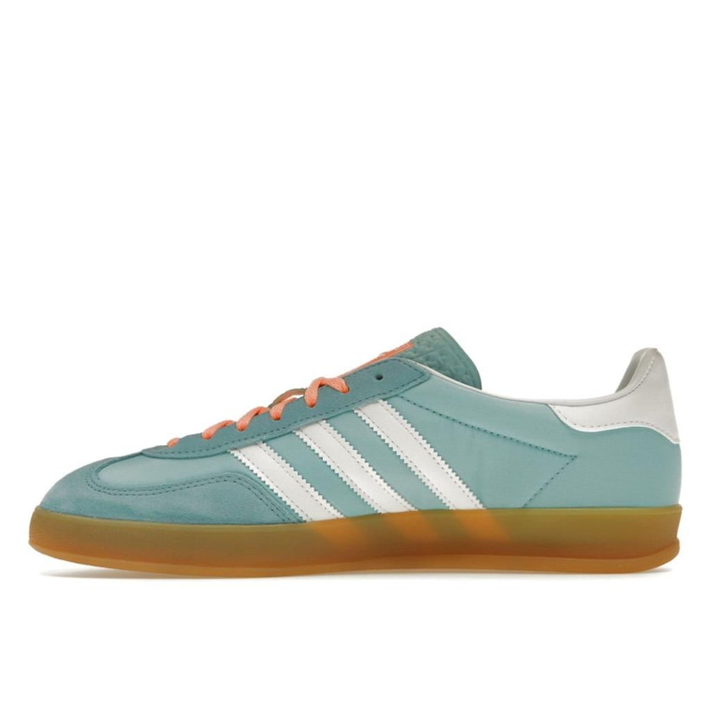 Adidas Gazelle Indoor Preloved Blau Gum Unisex Sneakers Wolkenweiß HQ9017