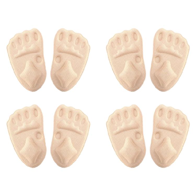4Pairs Anti Blisters Insoles Anti Chafing Foam Forefoot Protectors Adhesive Shoe Cushion For Women High Heel Dress Shoe