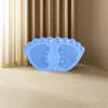 with Suction Cups Shower Floor Mat Toe Shape Foot Pedal Bathroom Rug Bathroom Anti-slip Mat  Bath