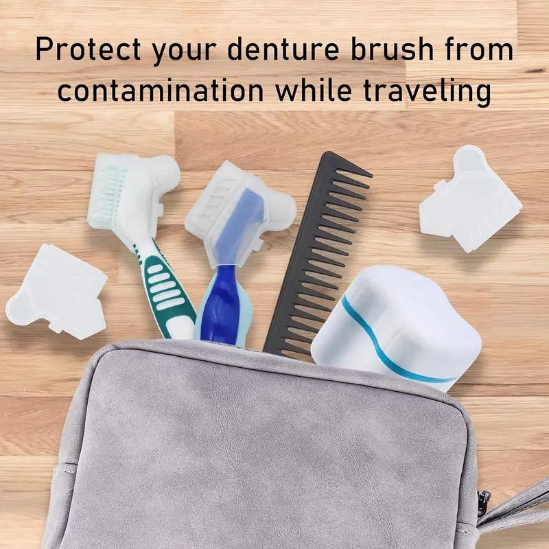 3/1Pcs Dental Brush Protector Covers Breathable With Vent Holes Portable Dental Brush Head Storage Case Home Or Travel