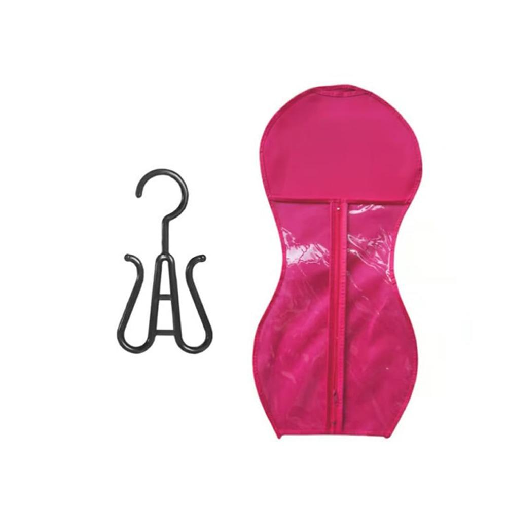 With Hanger Wig Bag Hair Extensions Storage Bag  for Virgin Hair Weft Clip In Hair Extension