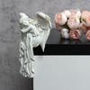 Creative Resin Angelic Figurine European Hanging Door Frames Enhances Space Decoration for Homeowner and Designers