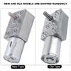 DC 12V Electric Gear Motor Reversible Turbo Mini Motor Geared Reduction Micro Reducer 20RPM