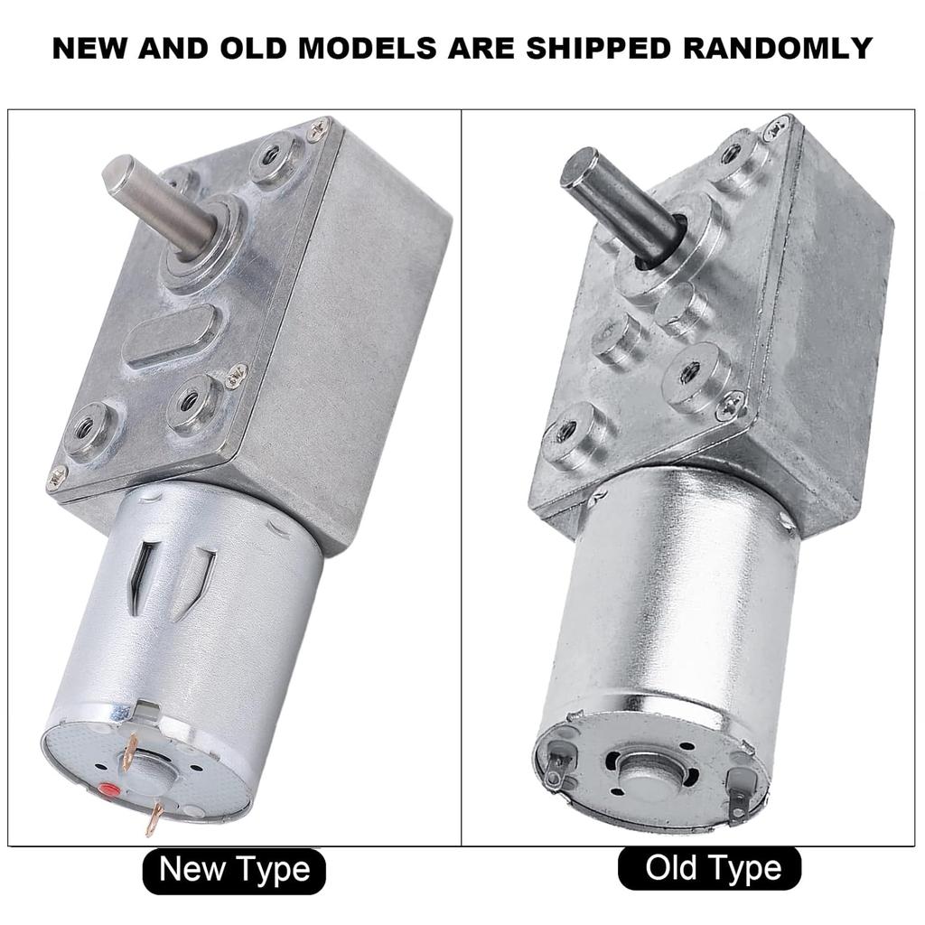 DC 12V Electric Gear Motor Reversible Turbo Mini Motor Geared Reduction Micro Reducer 20RPM