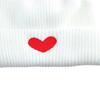 Woolen Love Skullies Beanies Solid Color Heart Knitted Hat Soft   Women