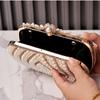 Weiße Sommer Tasche Perlen Damen Abendtaschen Luxus Berühmte Mode Handtasche Designer Diamant Clutch Cross Body Tasche Hochzeit