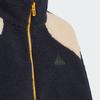 Adidas Sportswear FW24 Urban Outdoor Fleece Cartoon Character Sports Casual Loose Color Block Splicing Retro Stand Collar Jacket Kids jackets JC9358