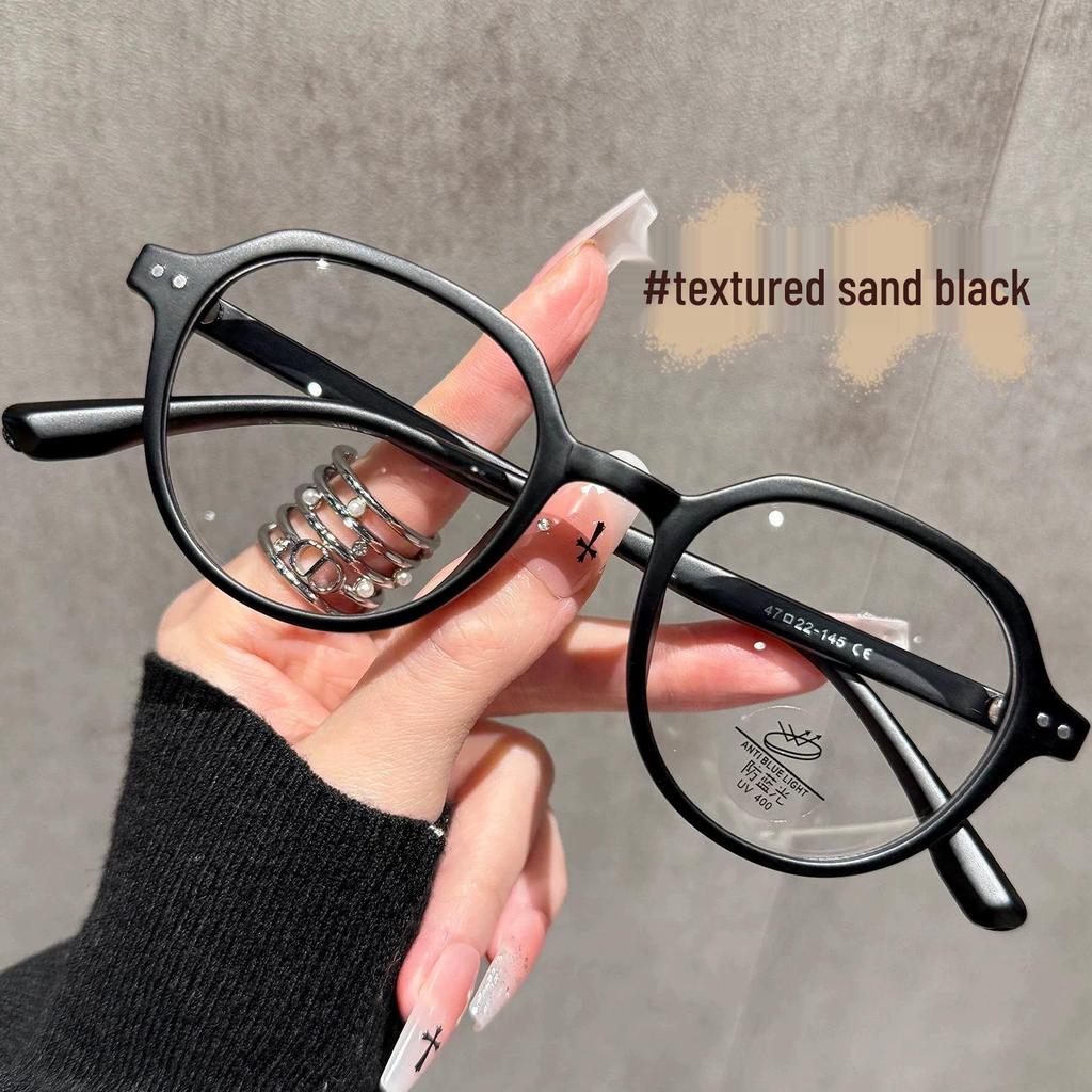 TR90 Tortoiseshell Eyeglasses Frame for Women - Lightweight, Prescription-Ready, Slimming Design, Square/Round Fit for Bare Face