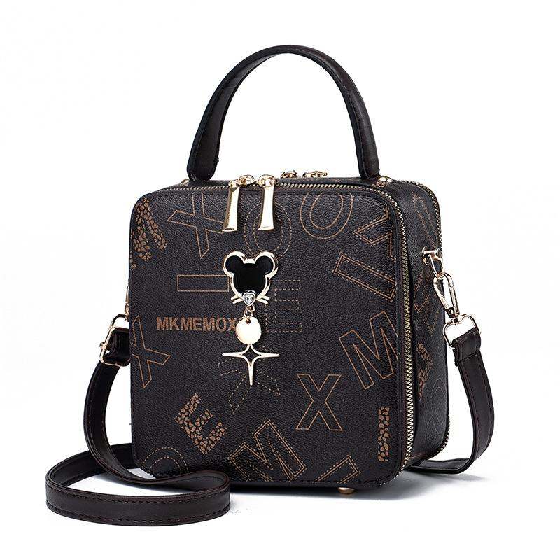 Small bag women's 2025 new fashion trend shoulder handbag broadband foreign style messenger bag