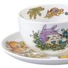 Noritake Milk Tea Cup & Saucer, 325cc, My Neighbor Totoro: Dog Punching, Microwave-Safe, Bone China, T97285A/4660-1