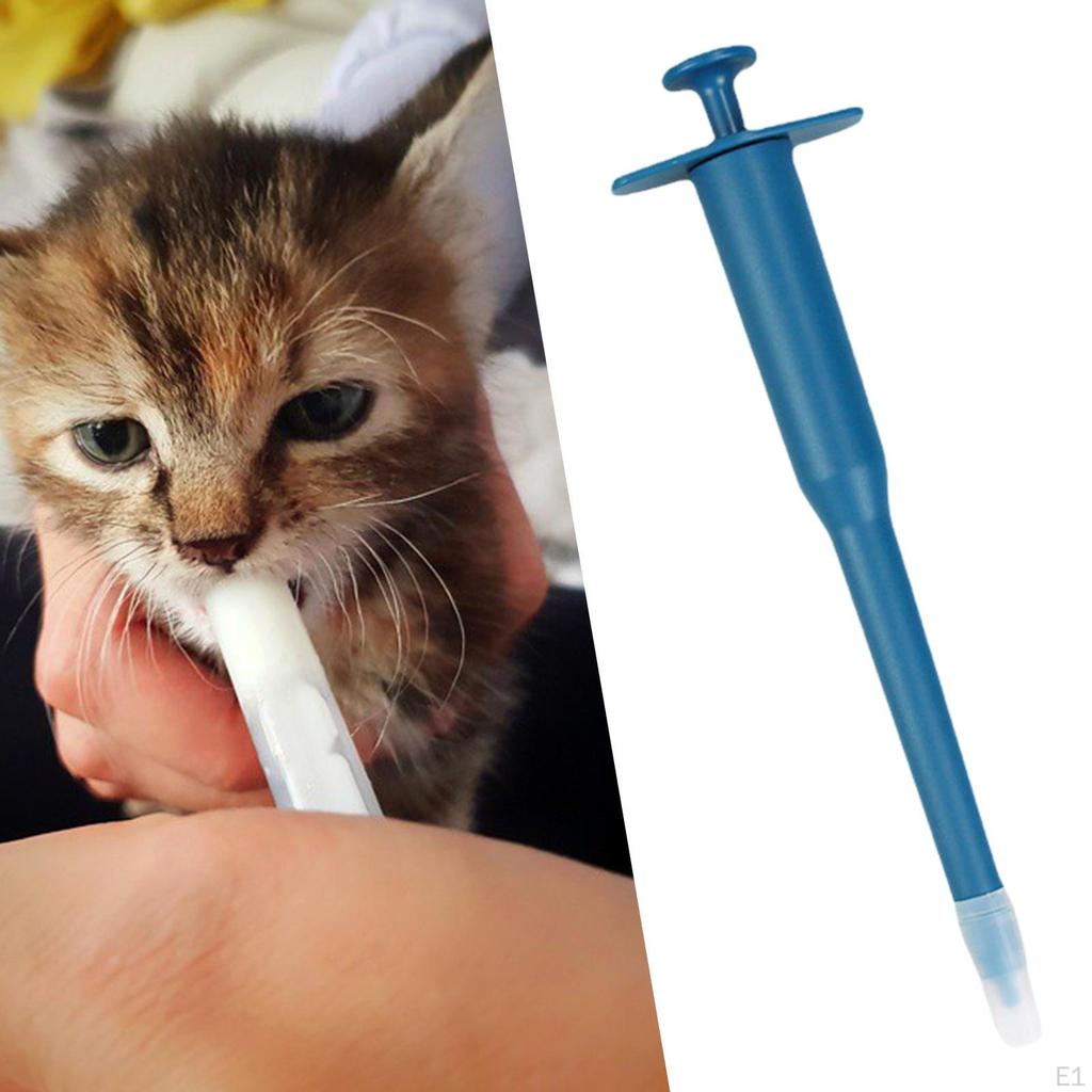 Dispenser Reusable Pet Tablet Liquid Feeding for Small Animal