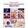 Pet Dog Ear Muffs - Summer Swimming Waterproof Headgear Noise Reduction & Soundproofing Anti-Fright Emotional Calming Headgear