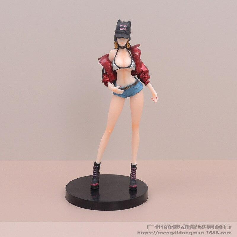 Figura sexy de ONE PIECE, ropa de moda, figura de Nico Robin, Boa, Hancock, Nami, ropa sexy, 19 cm de altura, 3 estilos, chica de anime