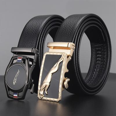 Belt Men'S High-End Alloy Automatic Buckle Zhongqing Business Belt Belt Men'S Belt