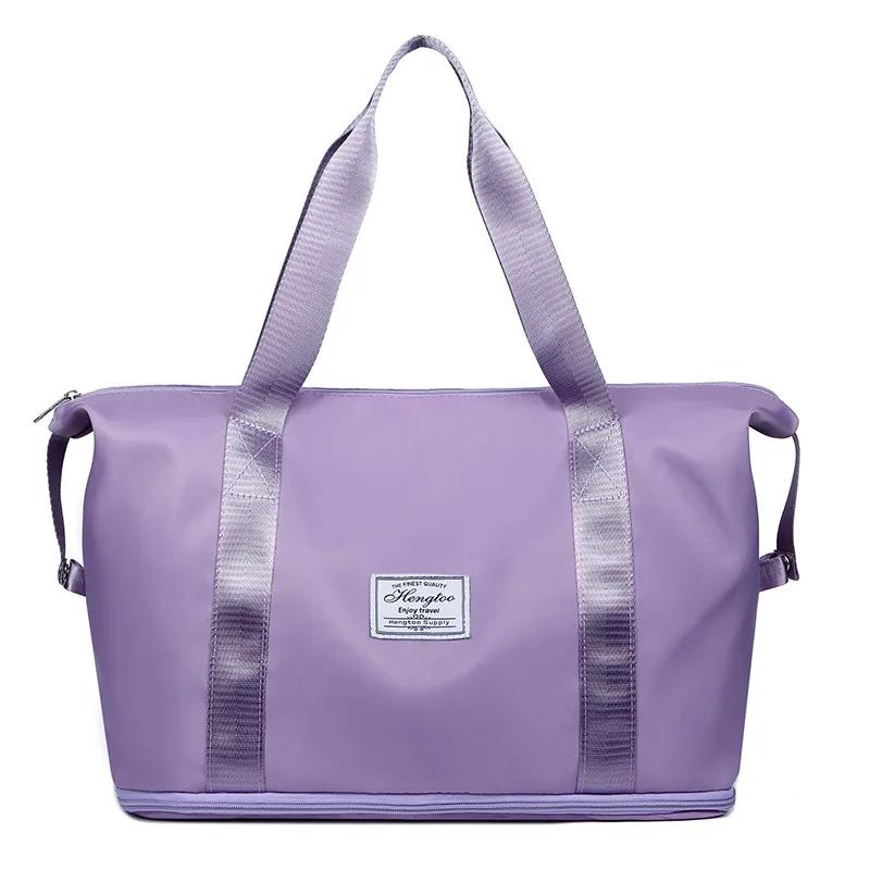 Practical Travel Women's Wet and Dry Separation Training New Large Capacity Casual Yoga Fitness Bag