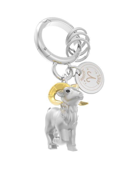 Metalmorphose Belgian Metal Keychain Aries Constellation F