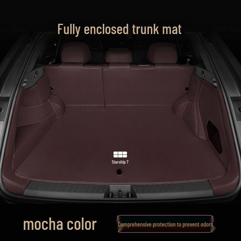 Galaxy Starship 7EM-i Trunk Mat: Full-Coverage Interior Modification Accessory