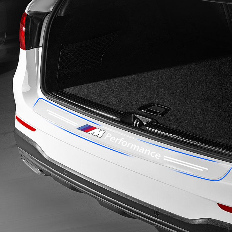 1ks Průhledná ochranná nálepka na znak kufru auta Automobilové příslušenství pro BMW M E34 E36 E60 E90 E46 E39 E70 F10 F20 F30 X5 X6 X1 M3 M5 M6 E71 F01 F87