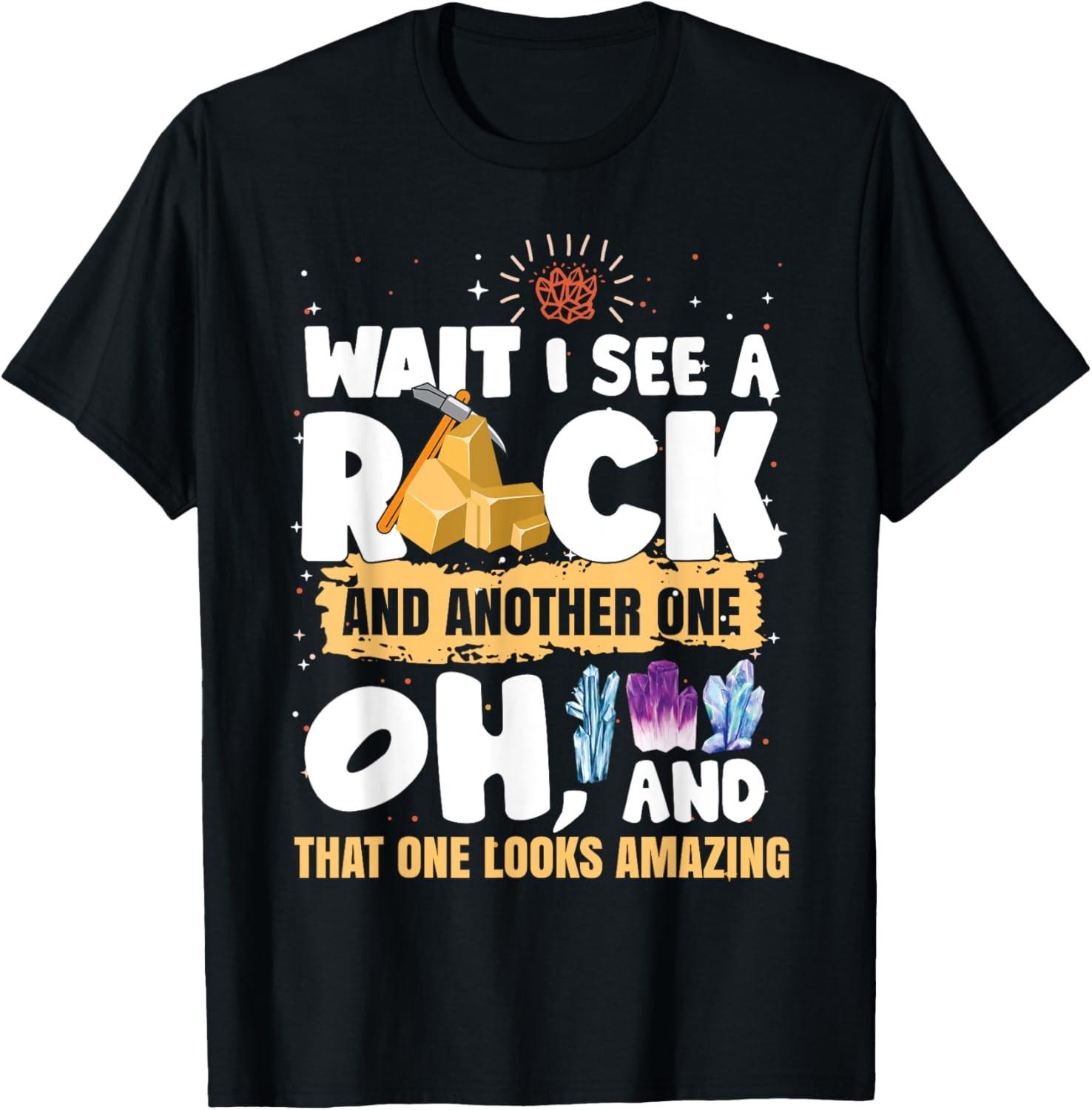 Funny Rock Collector Humor Geologist T-Shirt S разноцветный