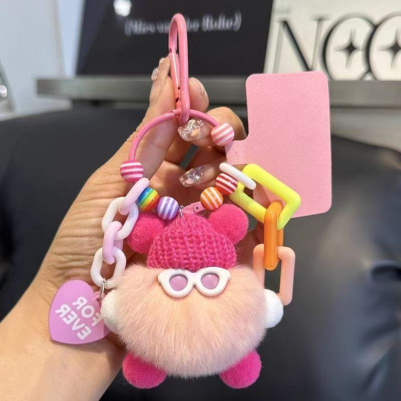 Dopamin Monster Puppe Plüsch Schlüsselanhänger Anhänger