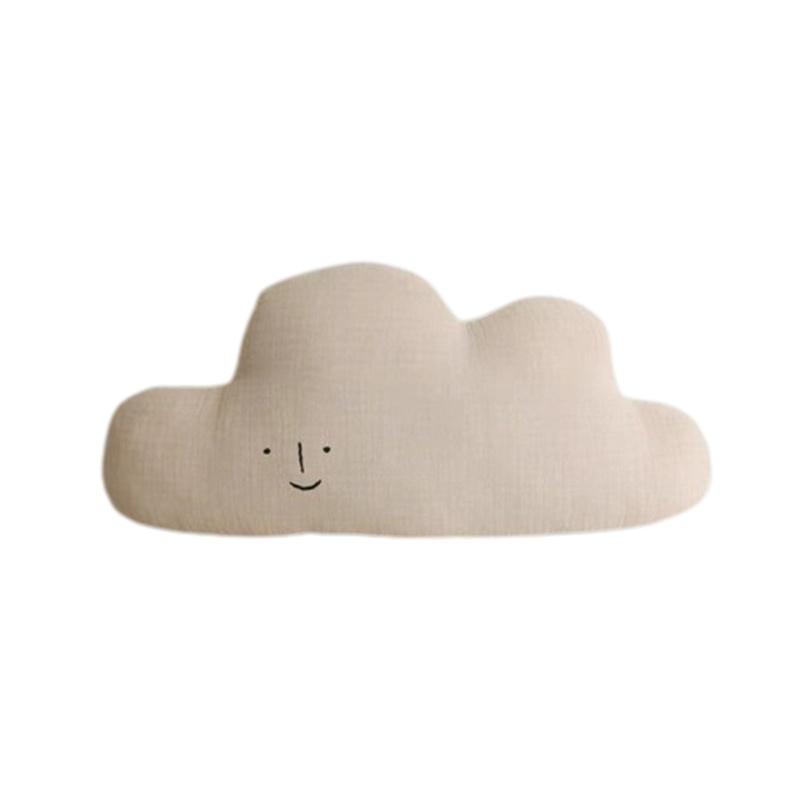 Nordic Style Crescent Moon Pillow Baby Cushion Cartoon Clouds Comfort Pillow Cloud