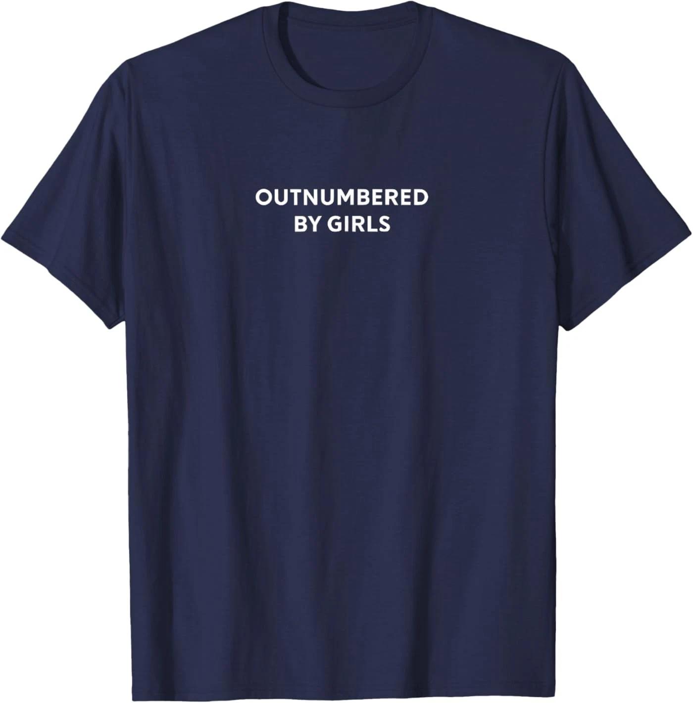 Outnumbered by Girls T-Shirt S