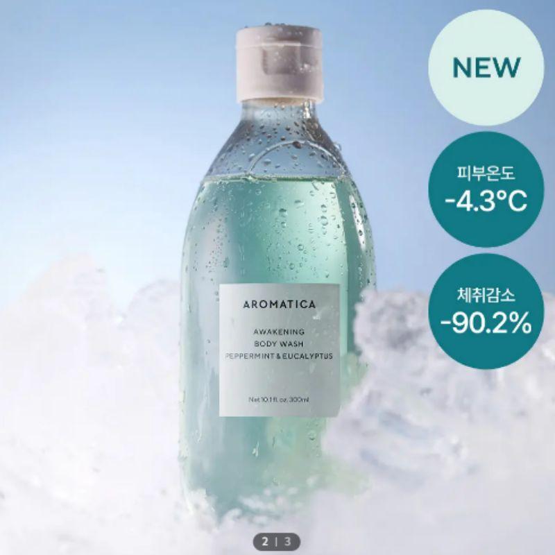 AROMATICA Awakening Body Wash Peppermint & Eucalyptus 300ml