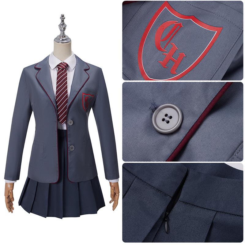 School Uniform Cosplay Costume For Halloween Party Stage Performance Christmas Outfit