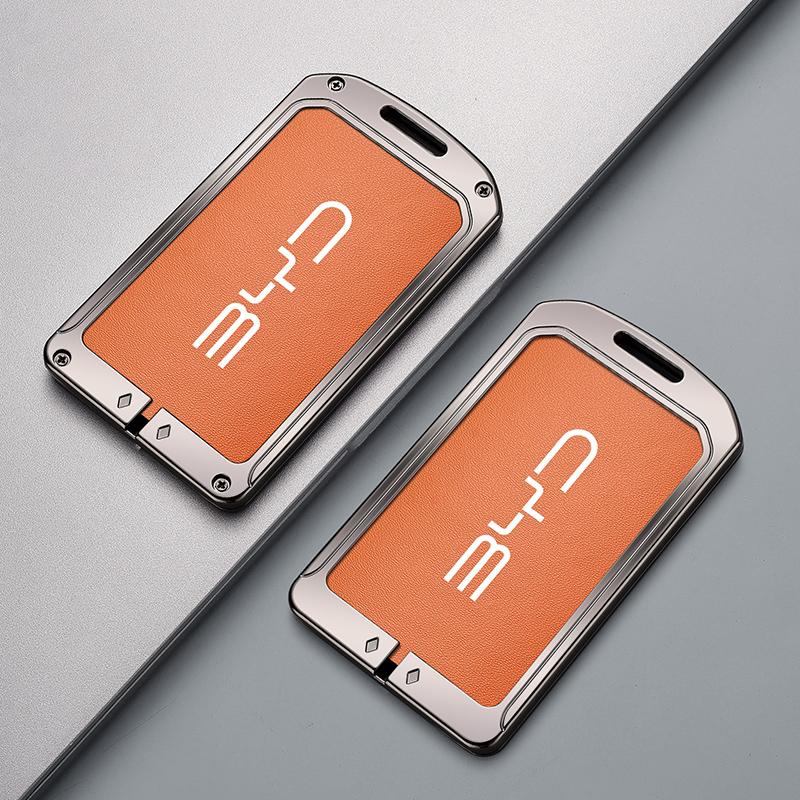 Applicable To BYD Han Key Set Han Ev Champion Version Dmi Special NFC Card Car Metal Shell Bag Buckle High-end
