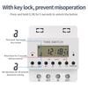 60A 20V Digital Timer Weekly 7 Days Electronic Programmable Timer Switch Automatic Timing Controller for Street Light