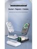 Foldable 15W Magnetic Wireless Charger: 3-in-1 Multifunctional Charging Station for Apple Devices.