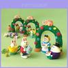Alice Garden Cat Resin Decorative Figurine With Creative Design For Home Decor