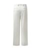 ERER Men High Waist Slacks Ivory
