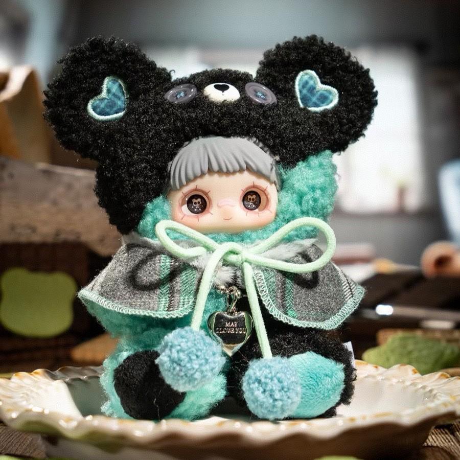 Genuine Maymei Meimei Bear Cookie Plush Toy Blind Box Charm