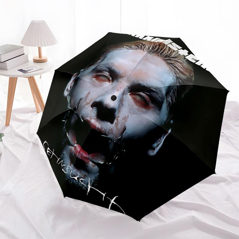 Rammstein Automatic Open/close Umbrella, Heavy-Duty Iron Frame, Folding Portable Design, Travel, Everyday Use 205