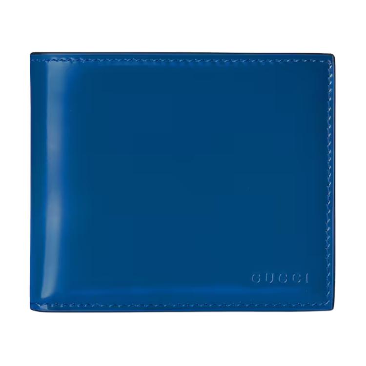 

Gucci Classic Logo Leather Wallet Unisex wallet Blue 817372-AAECS-4325 Shopping Bag Set(Basic Set+Shopping Bag)