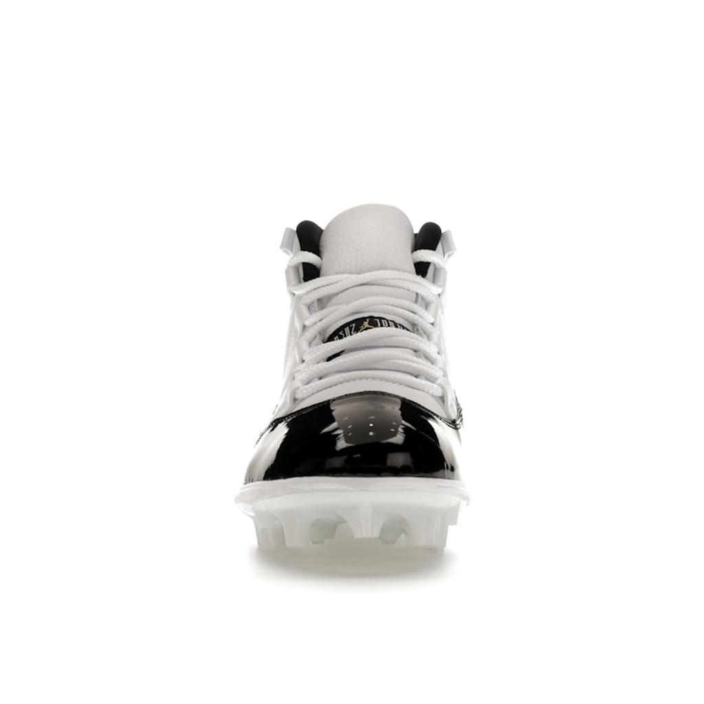 Air Jordan 11 Mid TD Cleat Gratitude Men Sneakers White Black Metallic-Gold FV5374-107