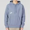 Nike Logo Print Drawstring Hoodie Men Hoodie Blue DQ5650-493