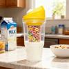 Crunch Cup On-the-Go Portable Milk Cereal Tumbler