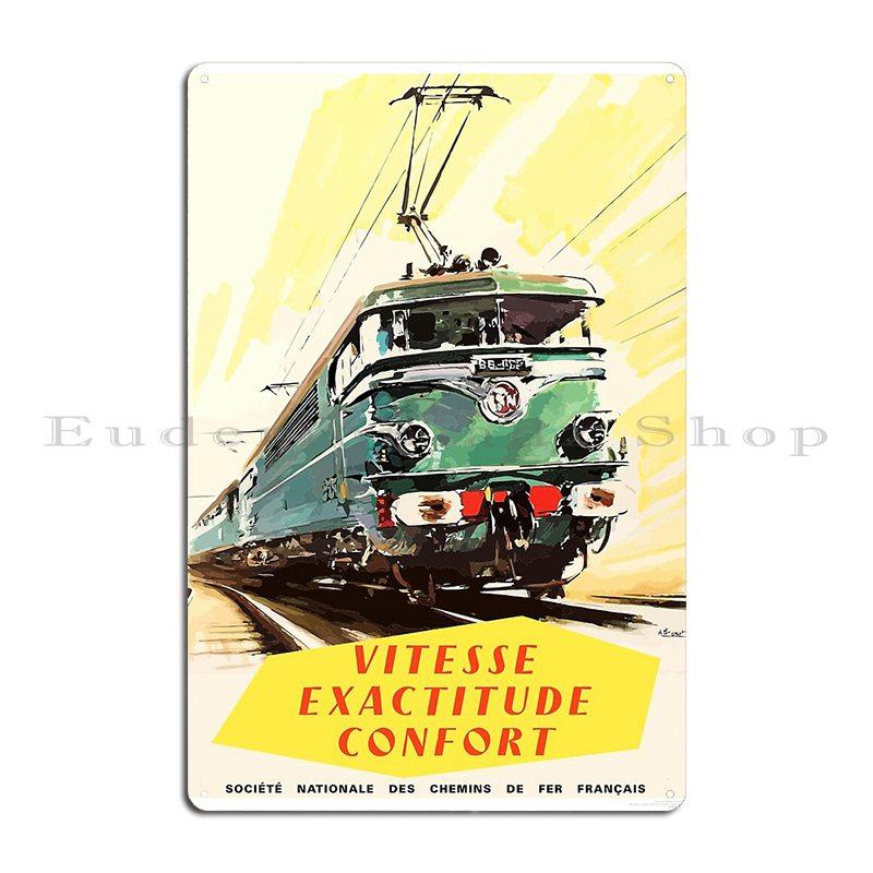 Orient Express Constantinople Trans Europe Express Vintage Train Travel Metal Printing Garage Club Cave Painting Tin Sign Poster