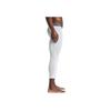 Nike Pro Hypercool Letter Waistband Basketball Training Three-Quarter Compression Pants Men bottoms White 891835-100