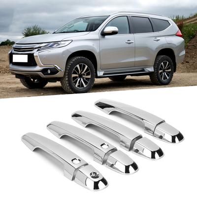 8PCS/Set Car Exterior Door Handle Trim Replacement for   Pajero/Montero/Shogun Sport 20192021