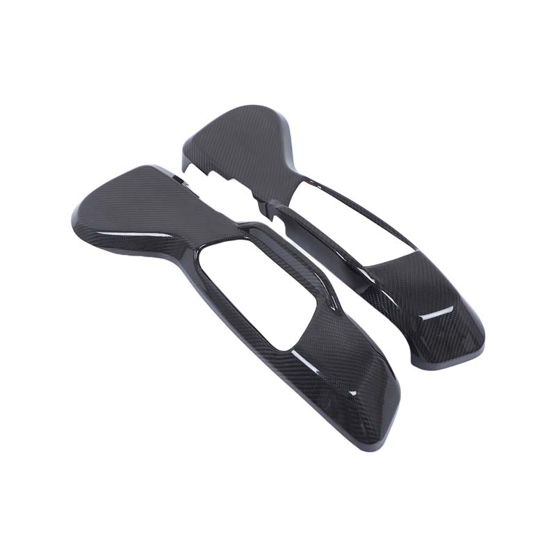 

For Toyota SUPRA A90 MK5 2019-2026 Real Carbon fiber Car Seat Side Trim Panel Decorative Sticker Car Interior Accessories