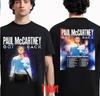 NUOVO!!T-shirt a due lati Paul McCartney Got Back Tour 2025 Nord America