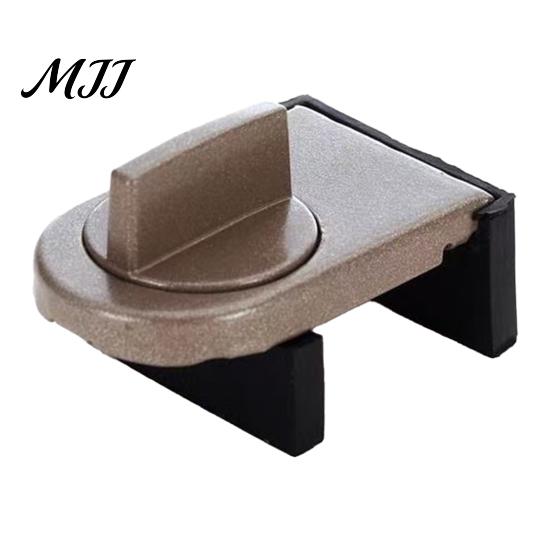 Easy Install Sliding Lock Window Lock, Door Security Stopper for Child Safety, Vertical Wedge Home Doors and Windows Track Bar